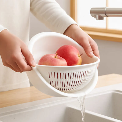 Passoire Multifonction à double couche - Paradis Cuisine