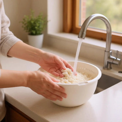 Passoire Multifonction à double couche - Paradis Cuisine