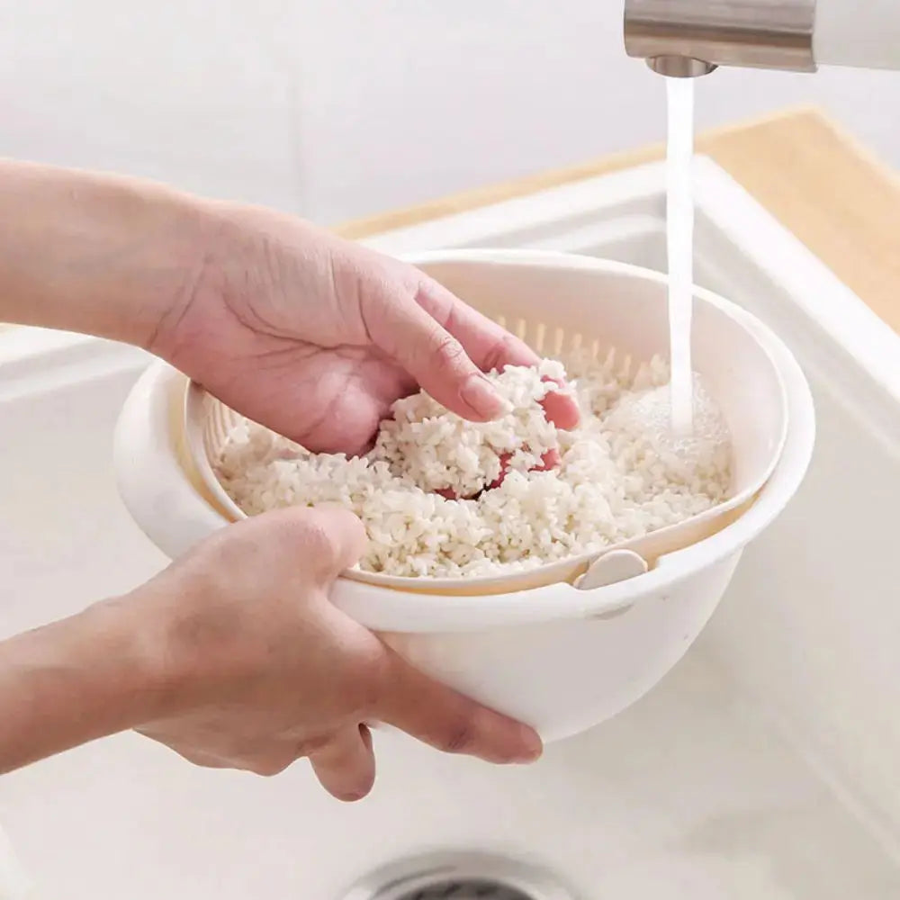 Passoire Multifonction à double couche - Paradis Cuisine