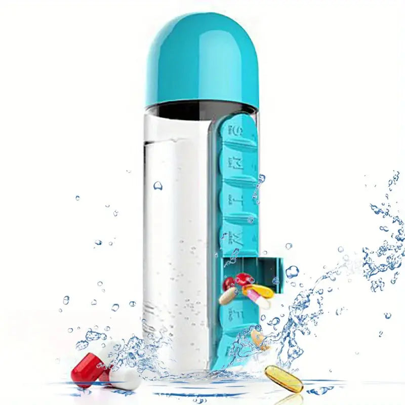 Pillulier Bouteille 2-en-1 rainsage