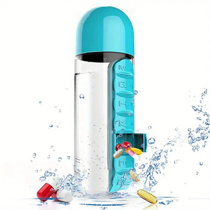 Pillulier Bouteille 2-en-1 rainsage