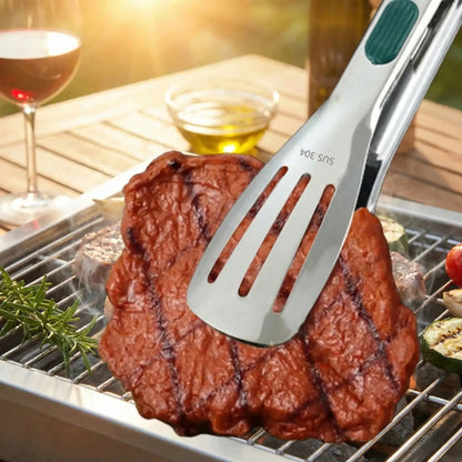PINCE DE CUISINE 2-EN-1 │ PREMIUM INOX Paradis Cuisine