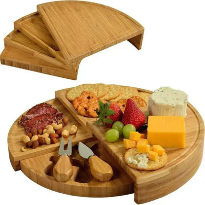 Planche apero fromage avec couteaux autre