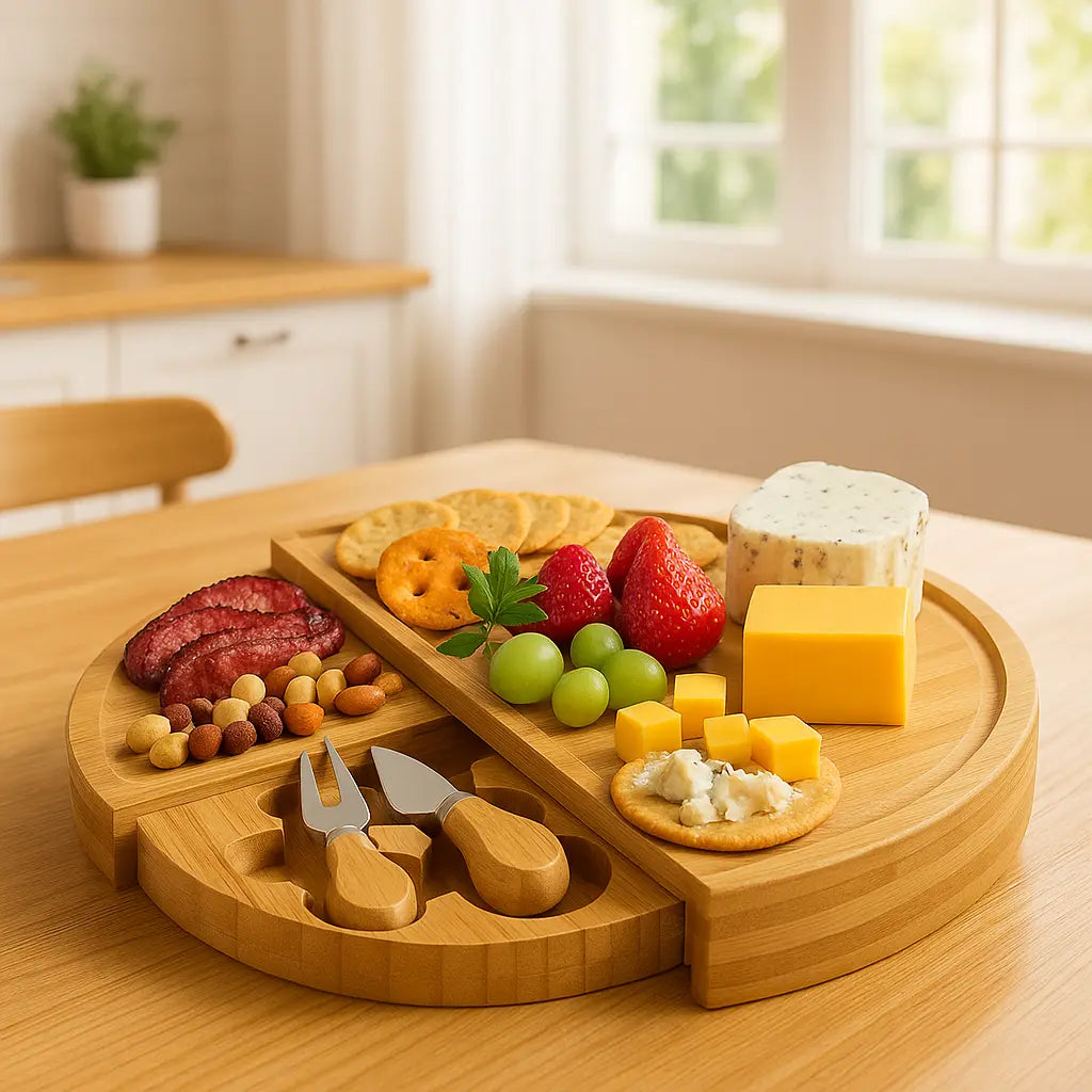 Planche apero plusieurs niveaux - Paradis Cuisine