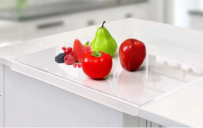 Planche à découper en acrylique transparent - Paradis Cuisine