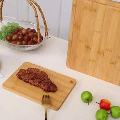 Planche à découper en  bois pour steak