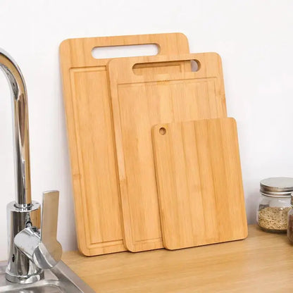 Planches à découper en bois types