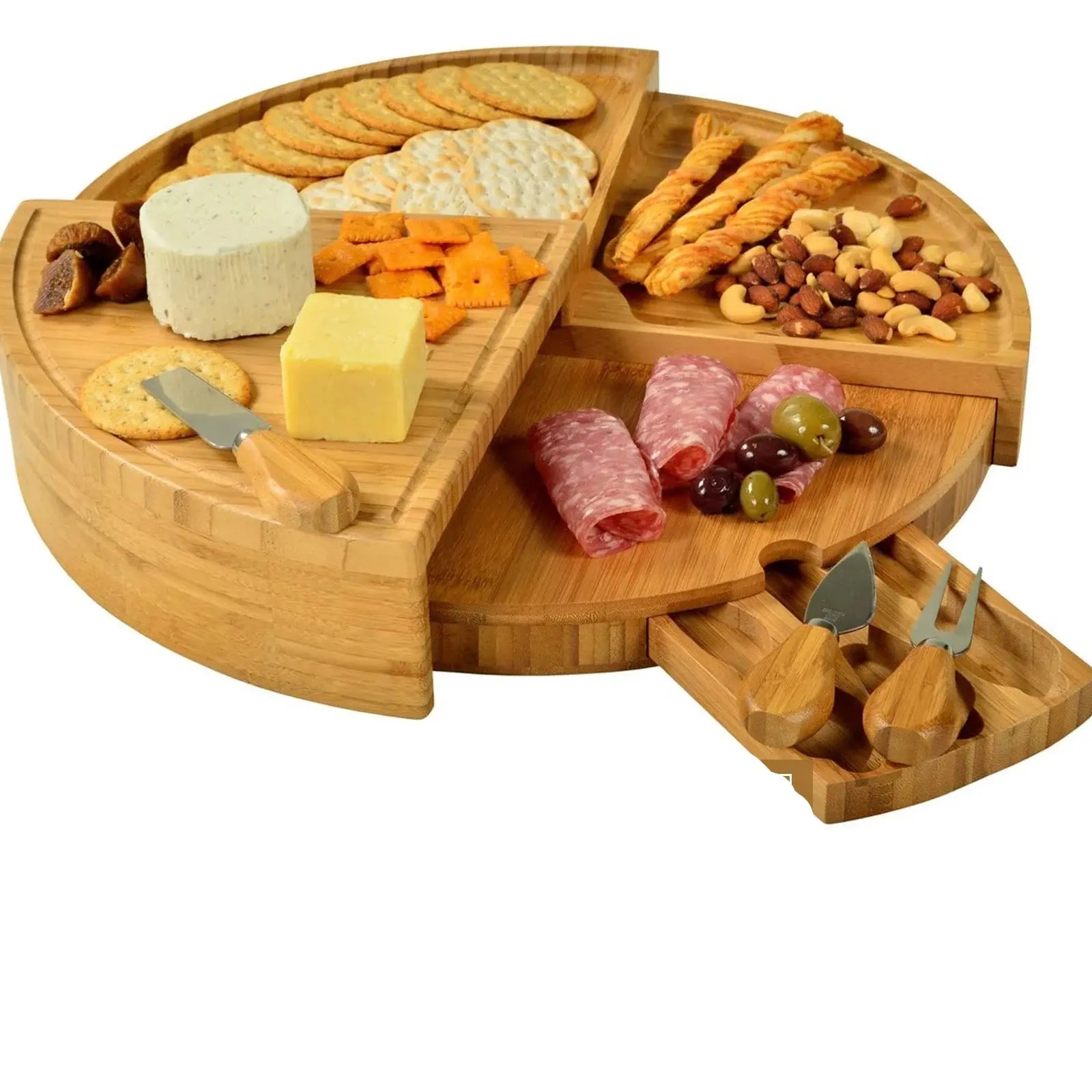 Planche apero avec couteaux