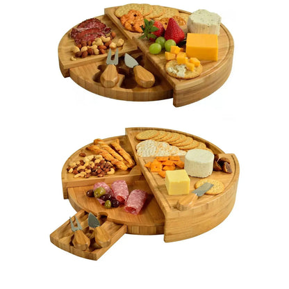 Planche apero fromage avec couteaux exemples