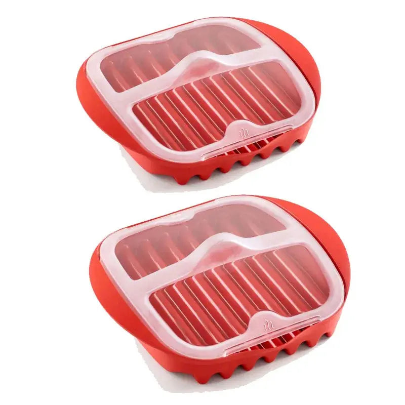 PLATEAU À BACON POUR MICRO ONDES EN SILICONE │ SILICONE-BACON-MAKER Paradis Cuisine