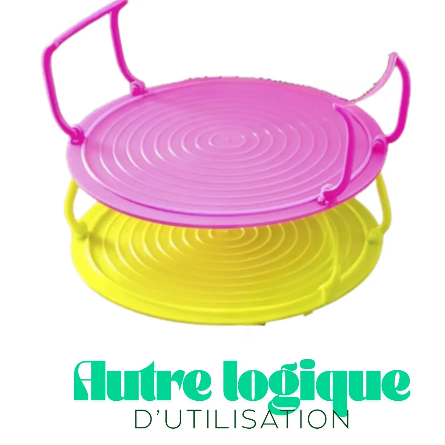 PLATEAU MICRO ONDES PLIANT │ FOLDABLE-TRAY Paradis Cuisine