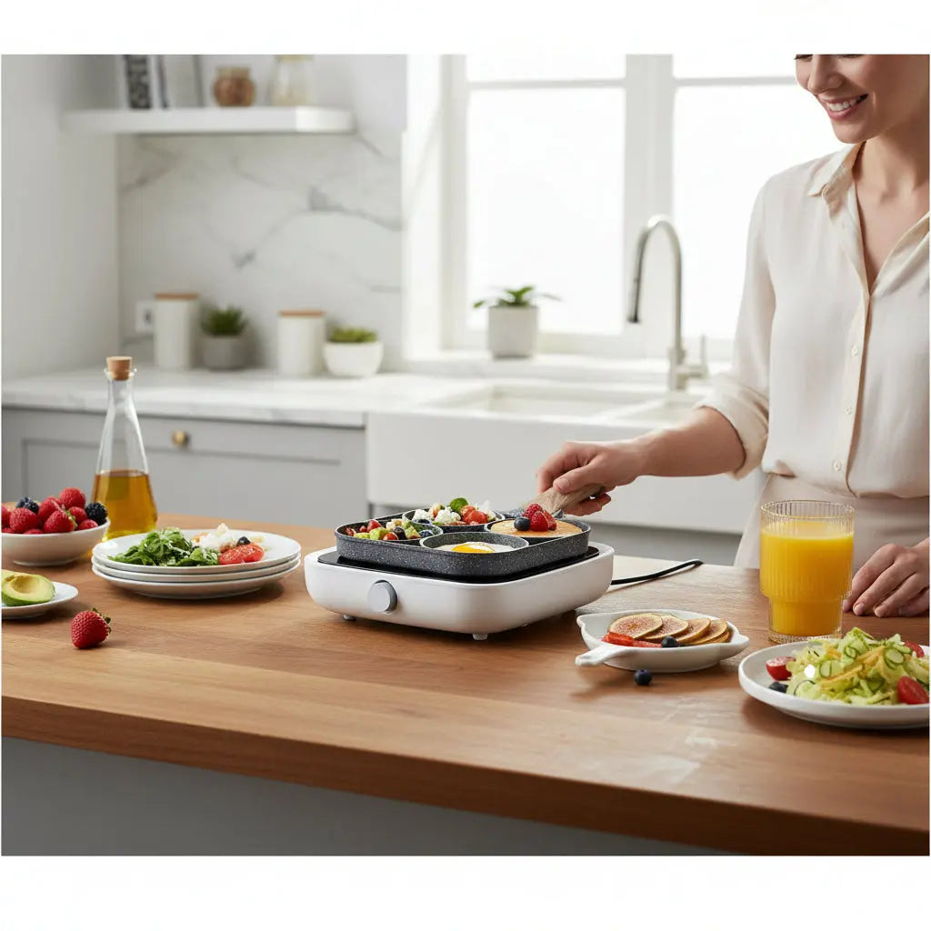 POÊLE À OMELETTES│ ANTIADHÉSIVE PREMIUM Paradis Cuisine