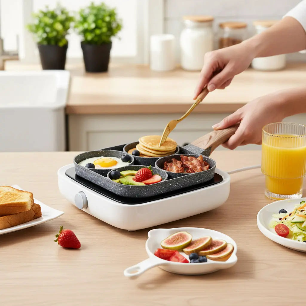 POÊLE À OMELETTES│ ANTIADHÉSIVE PREMIUM Paradis Cuisine