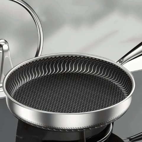 🍳 POÊLE INOX │FRYING PAN Paradis Cuisine