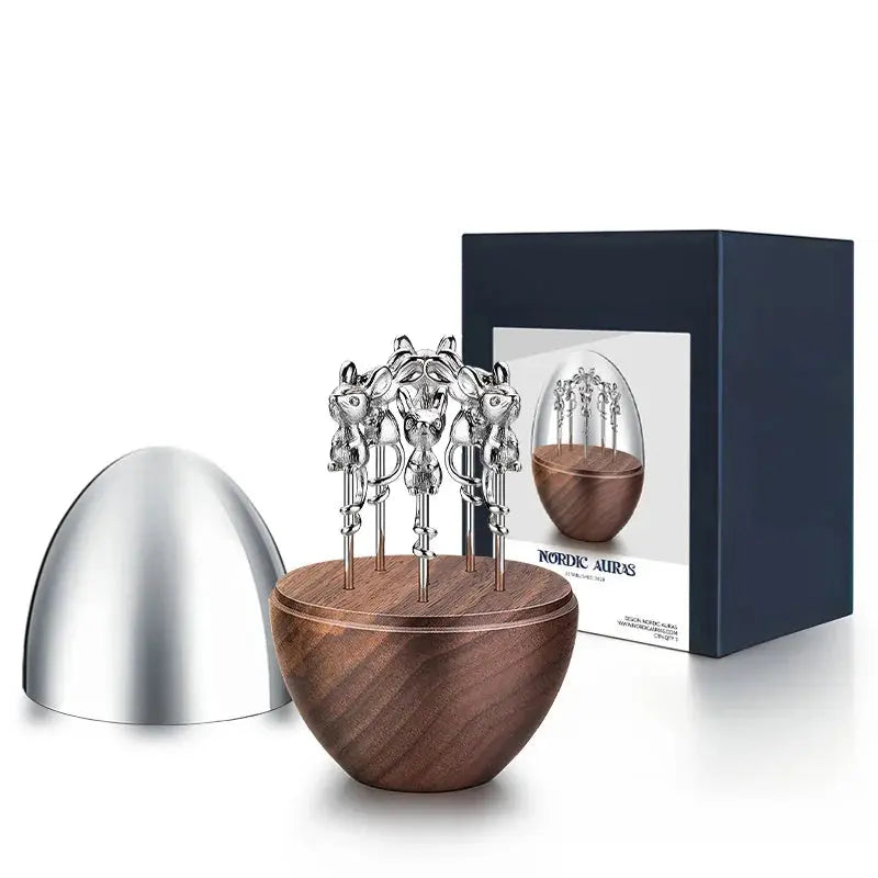 Porte Cure  Dent Luxe Rond Variante Woodland