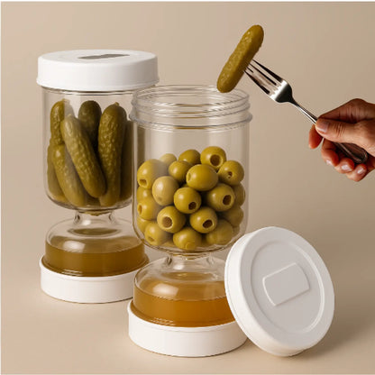 POT A CORNICHON - OLIVES │FLIP-PICKLE Paradis Cuisine