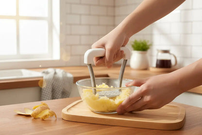 Presse puree manuelle blanche carottes