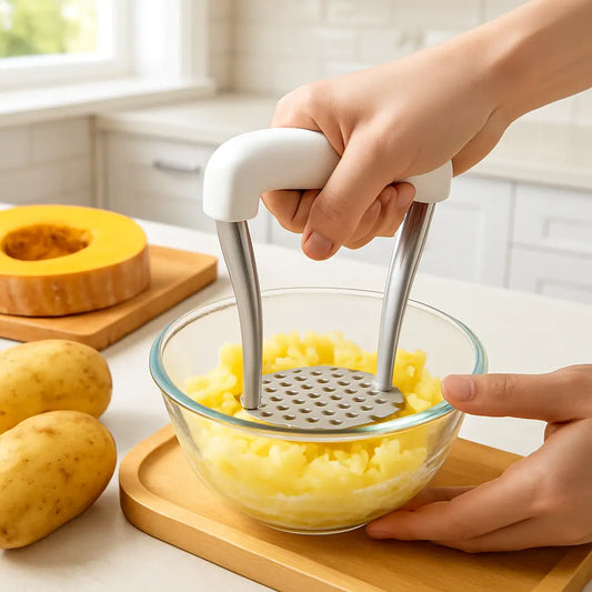 Presse puree manuelle blanche carottes