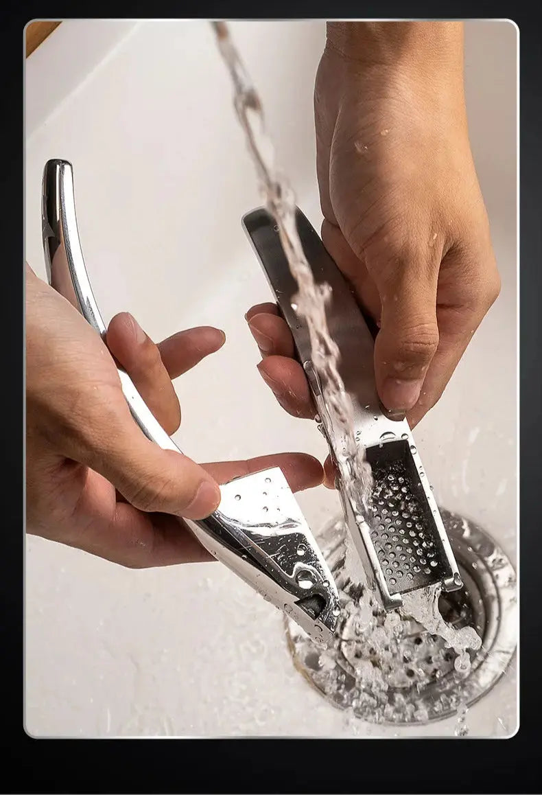 Presse ail détachable lavage