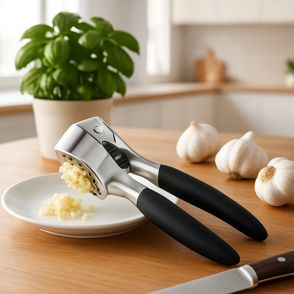 Presse Ail Poignée ergonomiques en  Fonction 