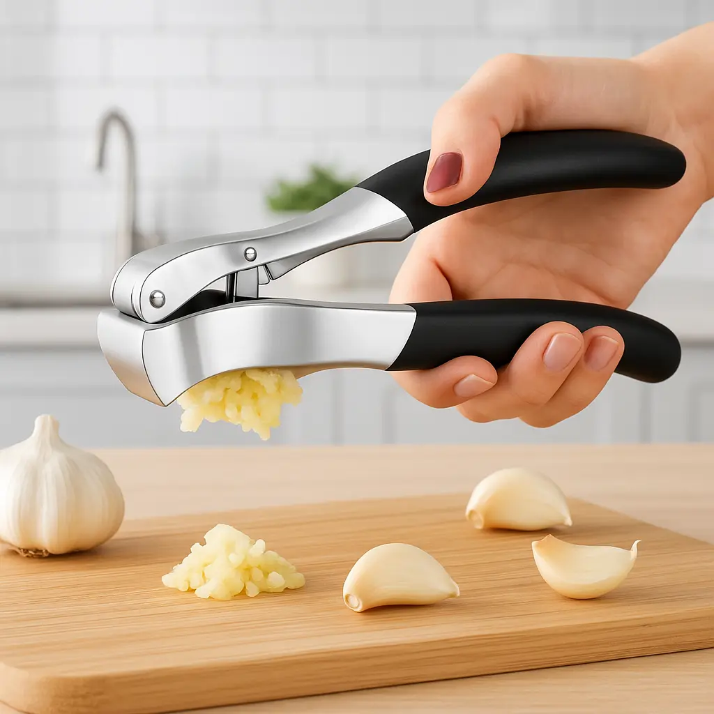 Presse Ail Poignée ergonomiques en  Fonction 