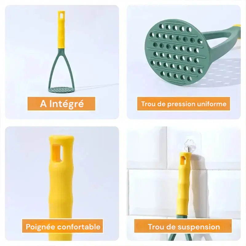 Presse  purée ergonomique caracteristiques