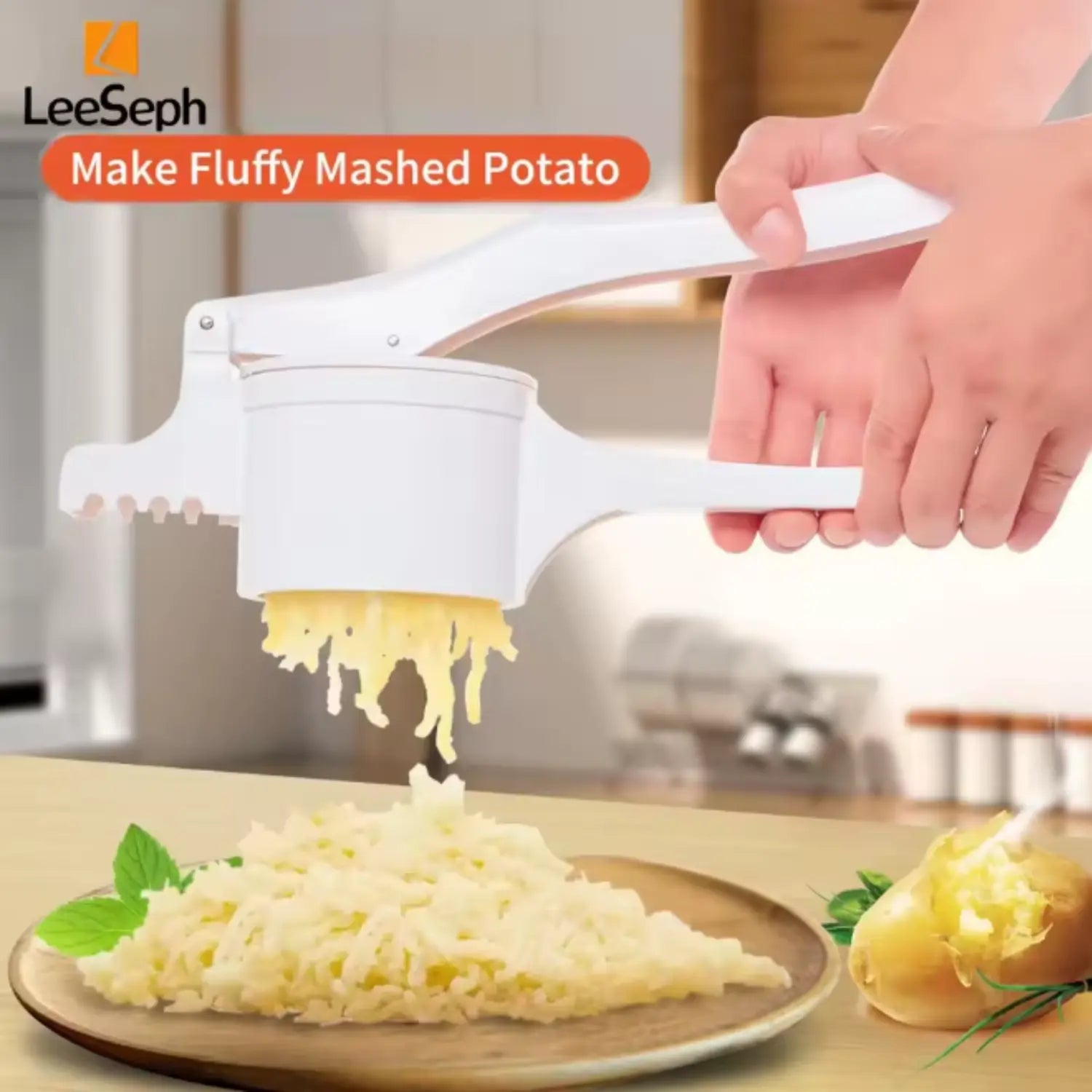 Presse puree manuel a levier en fonction