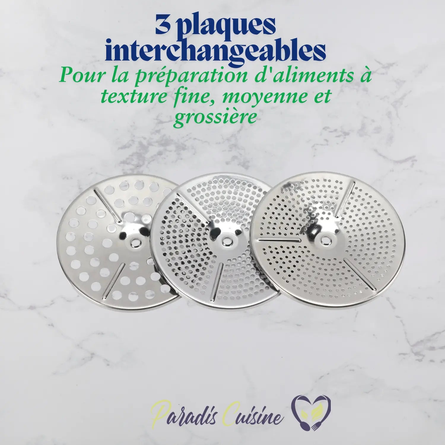 Presse purée manuel moulinex 3 sizes