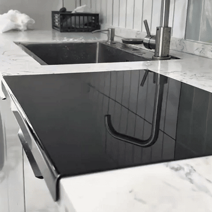 Planche à découper en acrylique noir - Paradis Cuisine