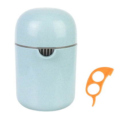 Presse agrume manuel outil aide bleu