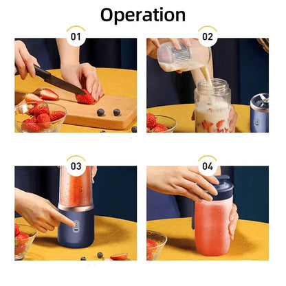 presse fruits portatif electique etapes