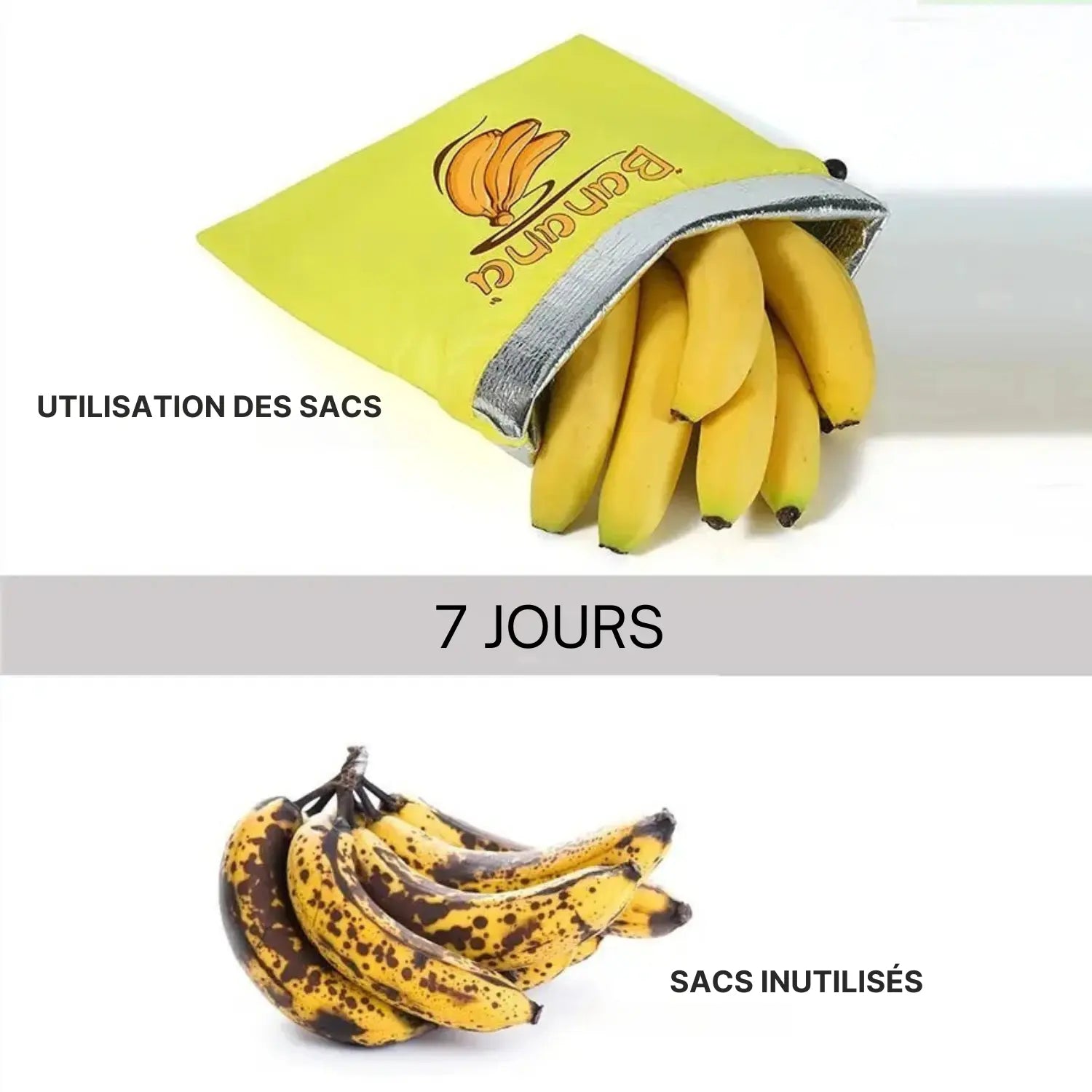1/3 banana storage bag, vegetable preservation bag, anti ripening, banana storage preservation bag, lightweight and convenient b Paradis Cuisine