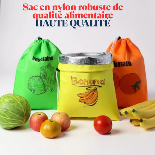 1/3 banana storage bag, vegetable preservation bag, anti ripening, banana storage preservation bag, lightweight and convenient b Paradis Cuisine
