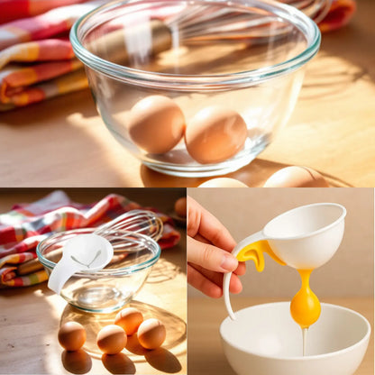 Séparateur d'œuf trois faces