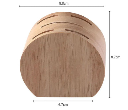 Set de  couteau  à fromage bloque de bois dimensions