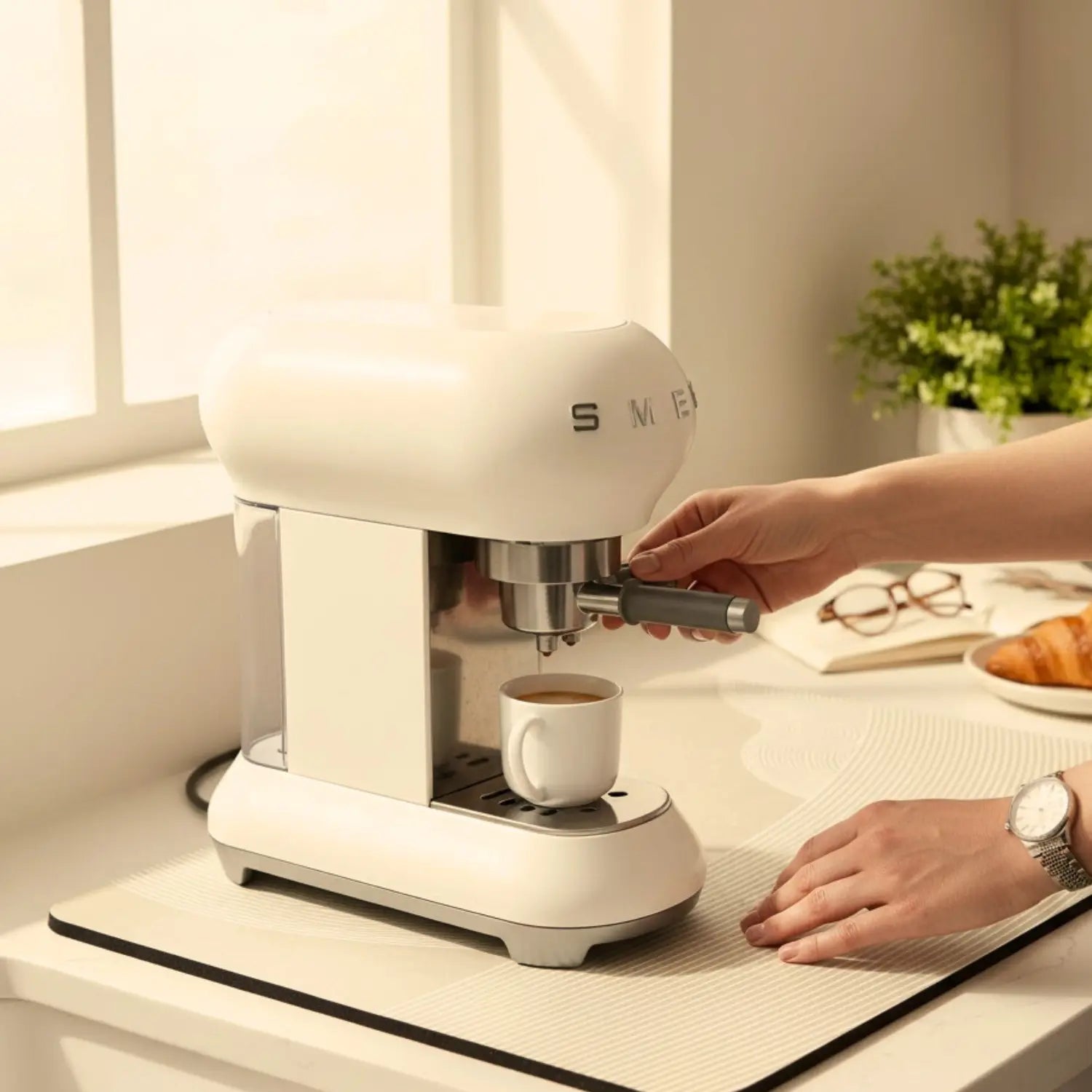 Tapis Machine à café anonce