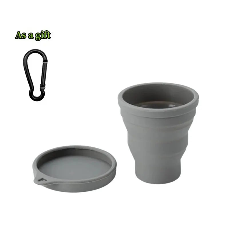 Tasse Pliable Portable Gris