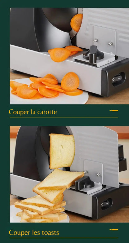 Trancheuse a jambon carrotes