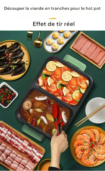 Trancheuse a jambon effet de  tire