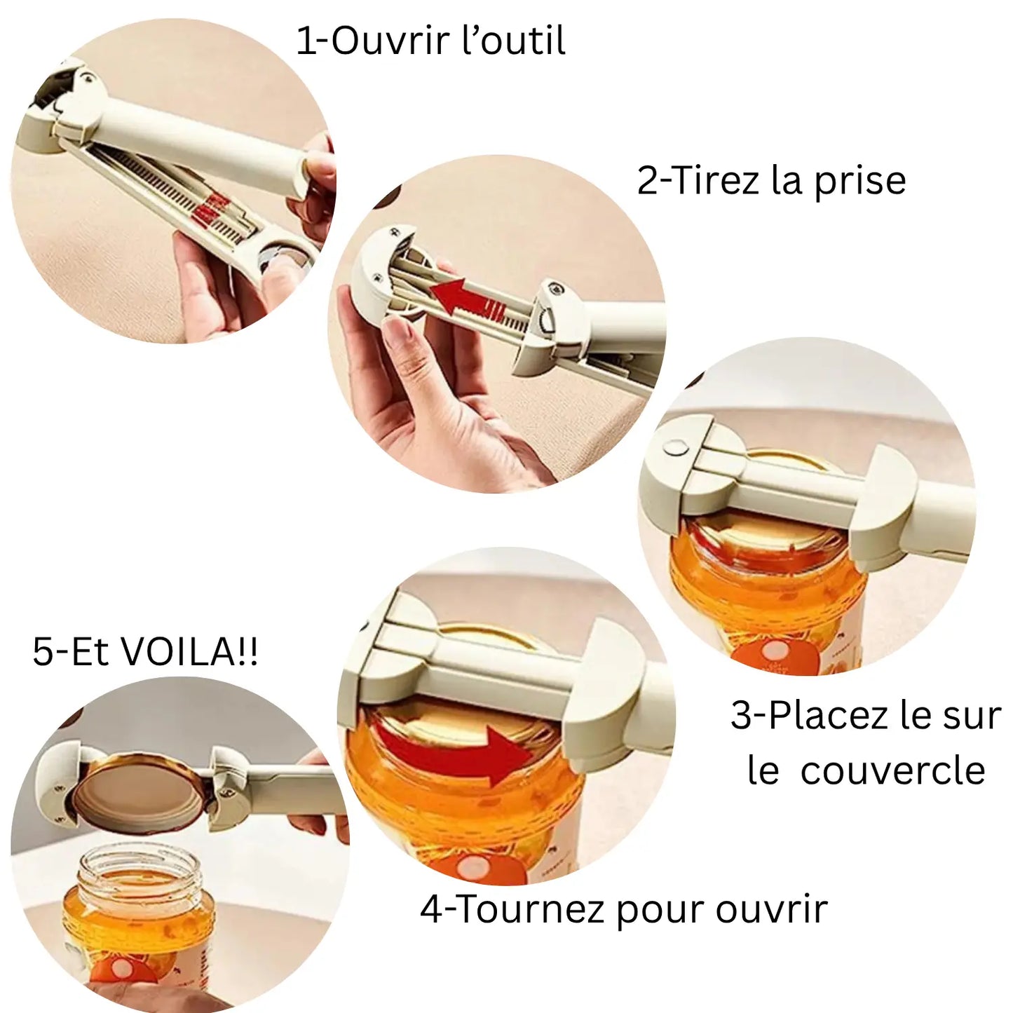 OUVRE BOCAL MAGNÉTIQUE │ BOCAL-OPENER Paradis Cuisine