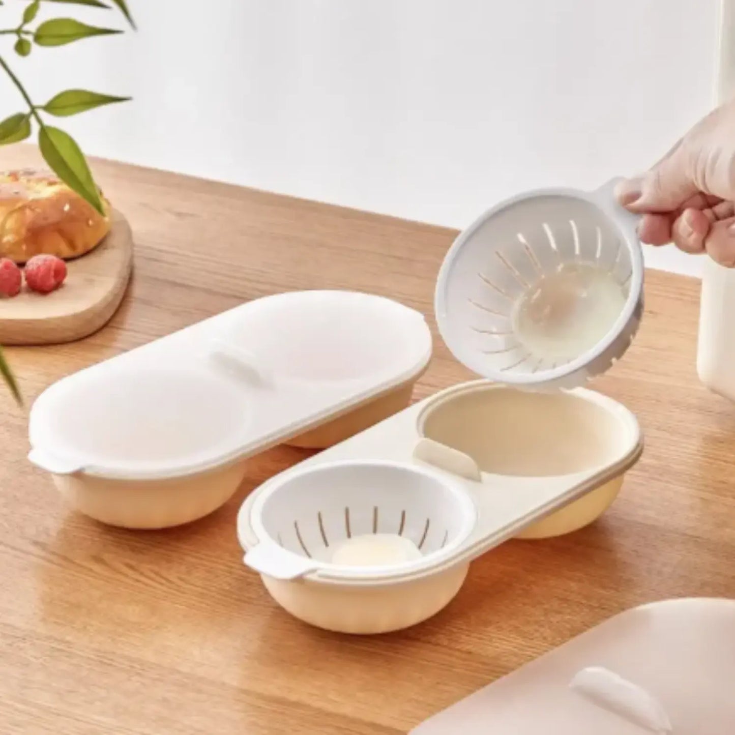 CUISEUR OEUF POUR MICRO-ONDE │ EGGS-POACHER Paradis Cuisine