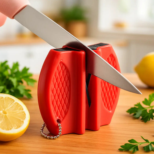 AIGUISEUR DE COUTEAUX PORTABLE │PORTABLE KNIFE SHARPENER Paradis Cuisine