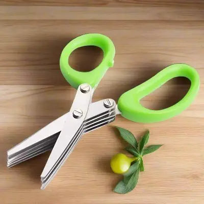 Ciseaux de Cuisine - MultiLayersScissor™ - Vert - Paradis Cuisine