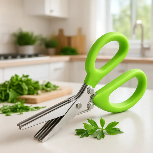 CISEAUX DE CUISINE À 5-LAMES | MULTI-LAYERS-SCISSOR Paradis Cuisine