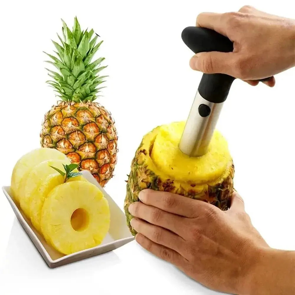 🍍 Coupe ananas avec poignée ergo - Paradis Cuisine