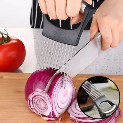 🧅 Coupe légumes/ Support à oignon Leeseph™ - Paradis Cuisine