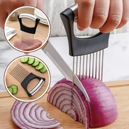 🧅 Coupe légumes / Support à oignon Leeseph™ - Paradis Cuisine