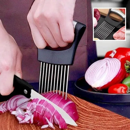 🧅 Coupe légumes / Support à oignon Leeseph™ - Paradis Cuisine