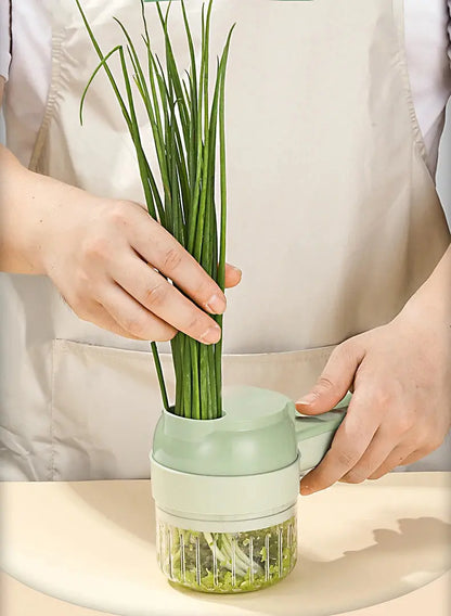 coupe légumes électrique echalots