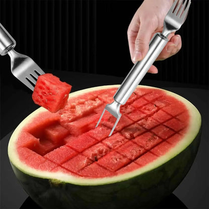 🍉 Coupe pasteque en acier inoxydable - Paradis Cuisine